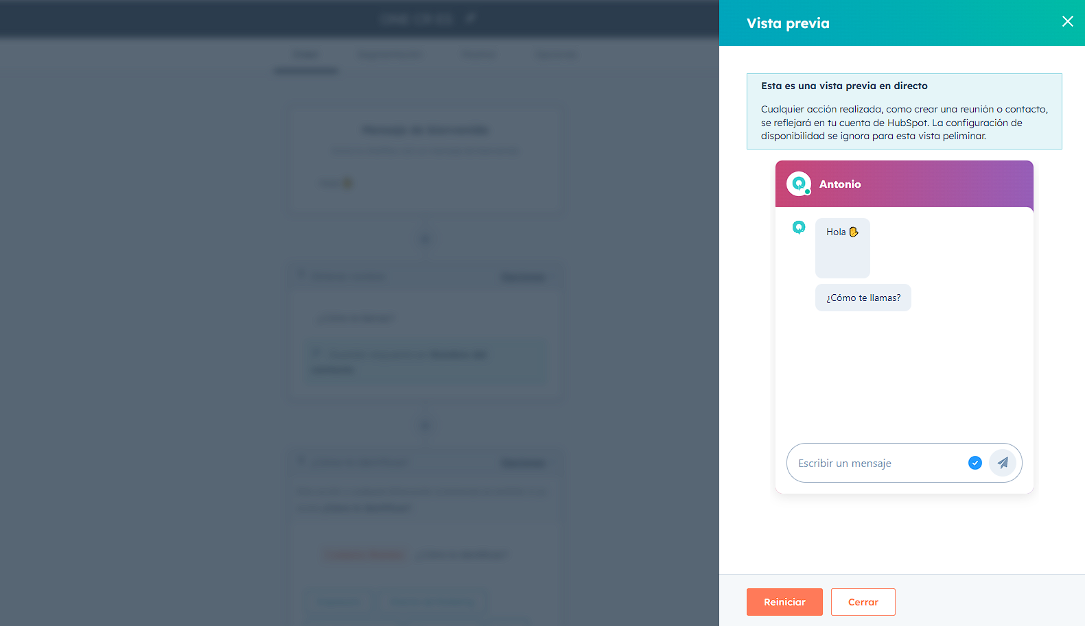 Cómo implementar un Chatbot en HubSpot paso a paso